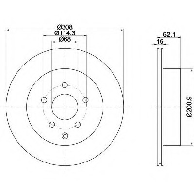 Disc frana