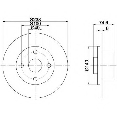 Disc frana