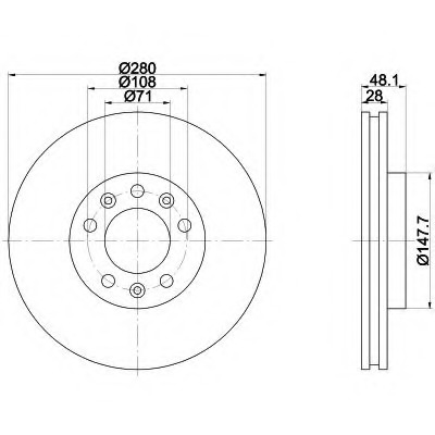 Disc frana