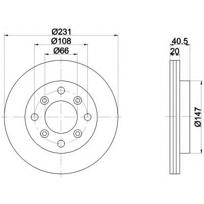 Disc frana