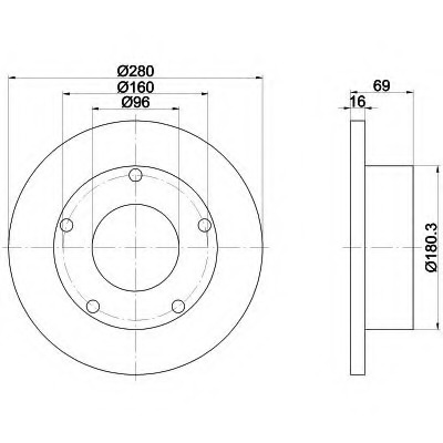 Disc frana