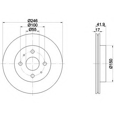 Disc frana