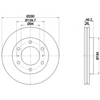 Disc frana