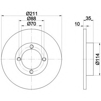 Disc frana