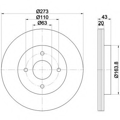 Disc frana