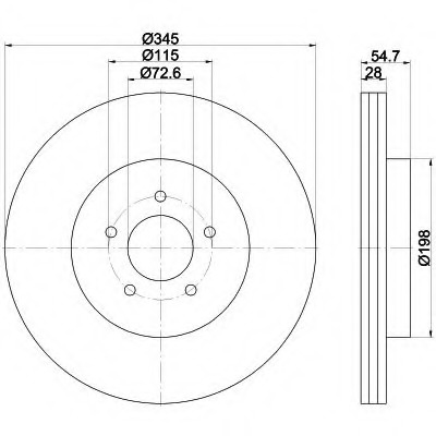 Disc frana