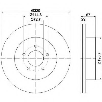 Disc frana