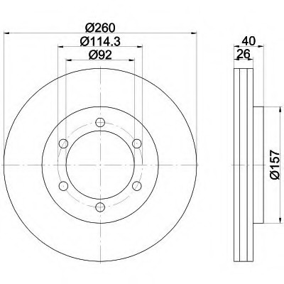 Disc frana