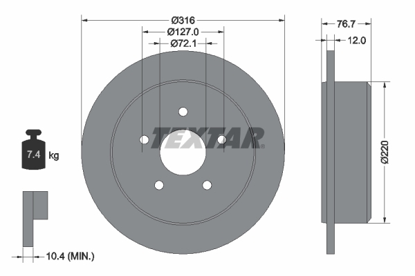 Disc frana