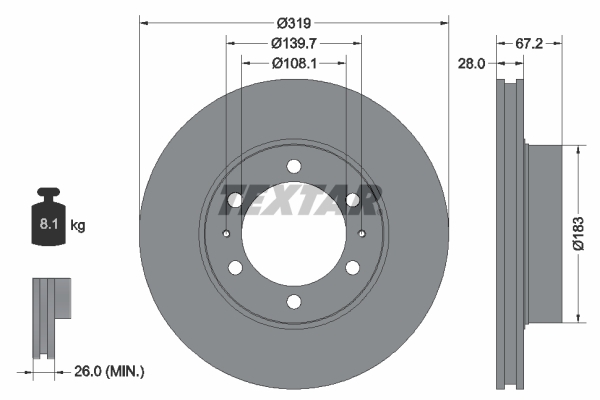 Disc frana fata