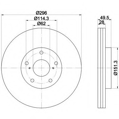 Disc frana