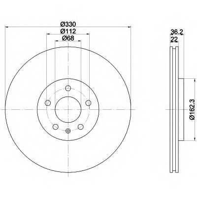 Disc frana