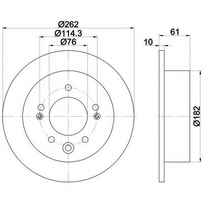 Disc frana