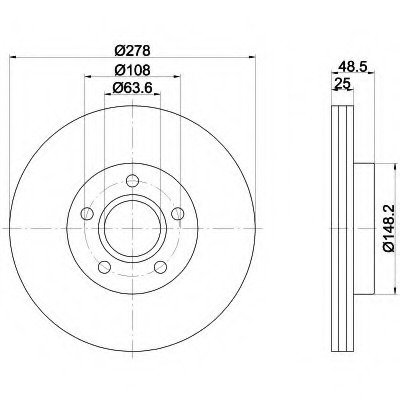 Disc frana