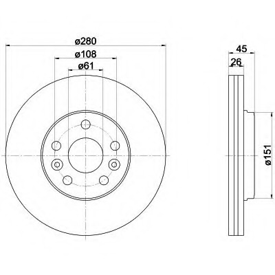 Disc frana