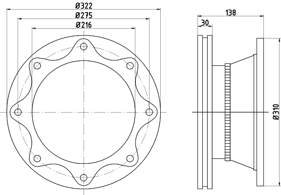 Disc frana