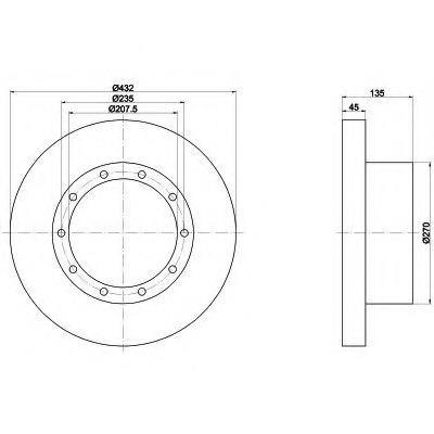 Disc frana