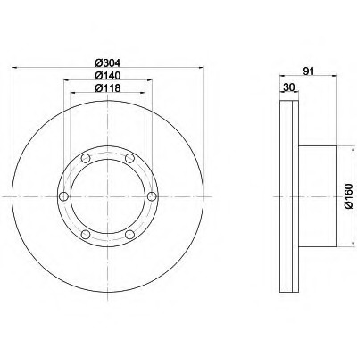 Disc frana