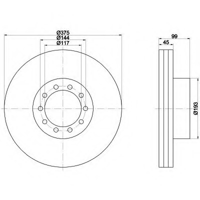 Disc frana