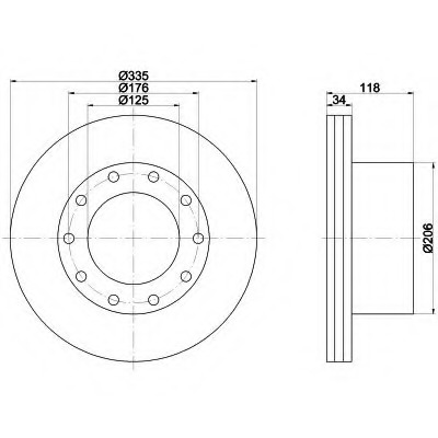 Disc frana