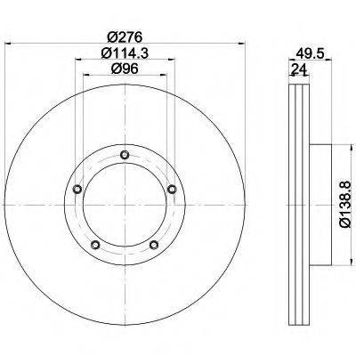 Disc frana