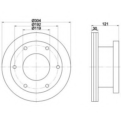 Disc frana