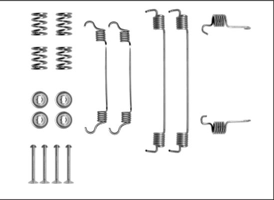 Set accesorii sabot de frana