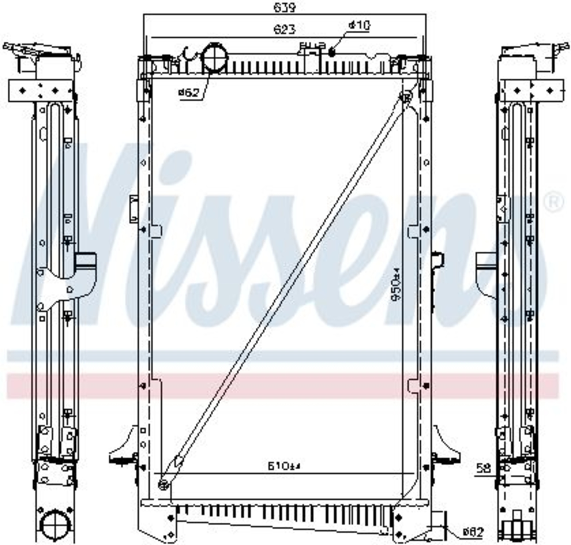 Radiator racire motor