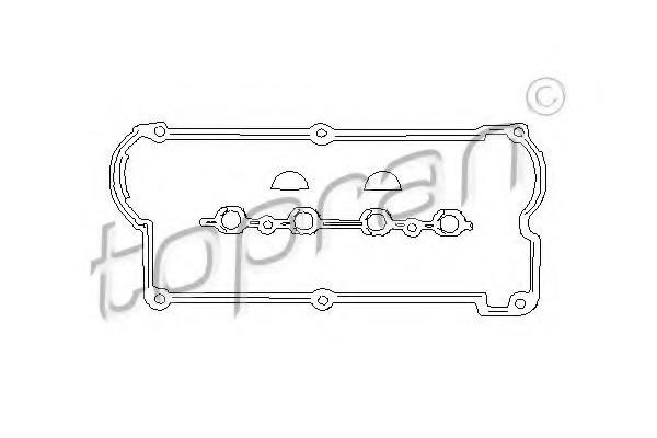 Set garnituri capac supape