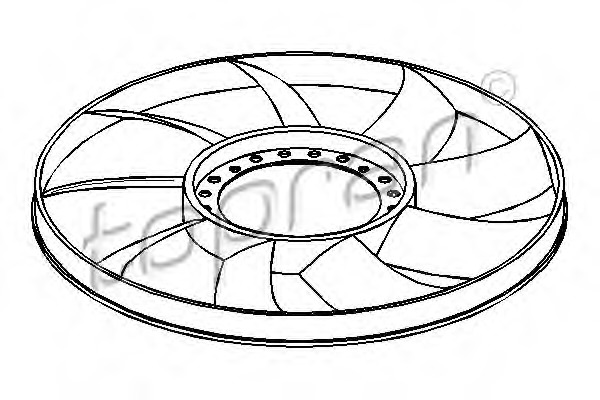 Paleta ventilator racire motor