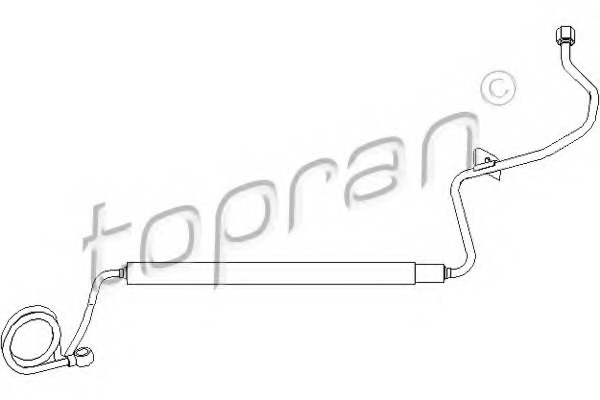 Furtun hidraulic sistem de directie