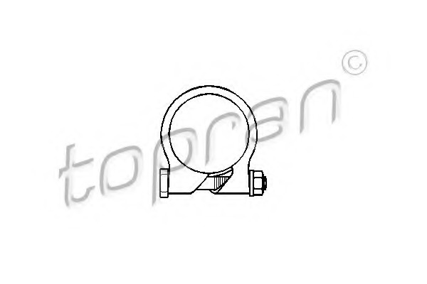 Conector teava sistem de esapament