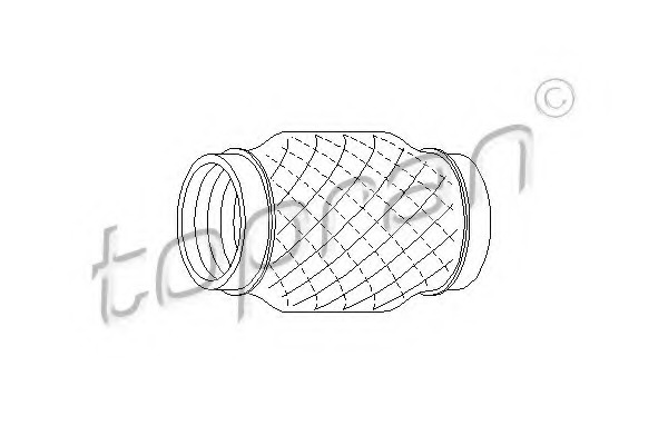 Conector teava sistem de esapament