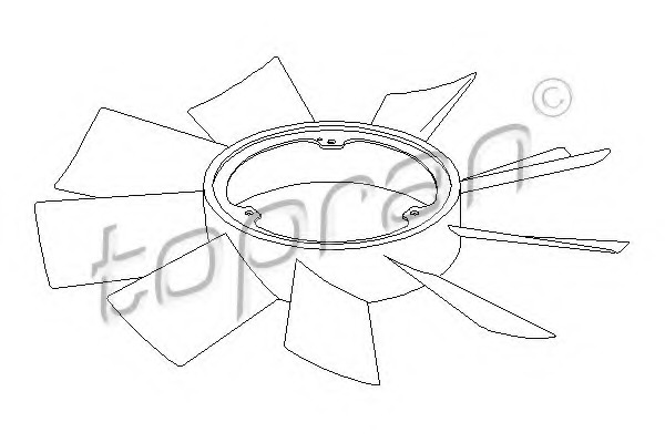 Paleta ventilator racire motor