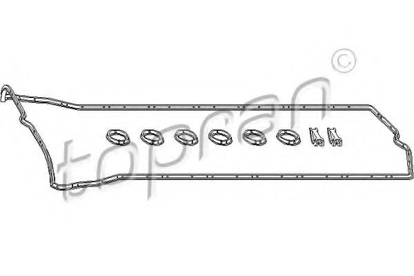 Set garnituri capac supape