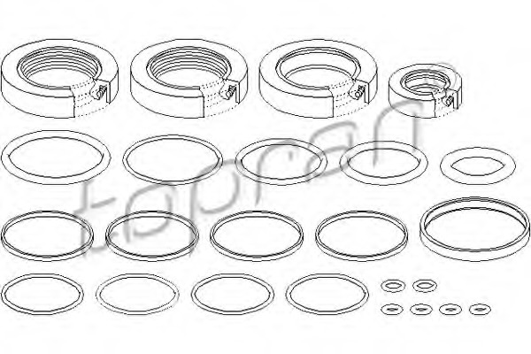 Set garnituri caracsa directie