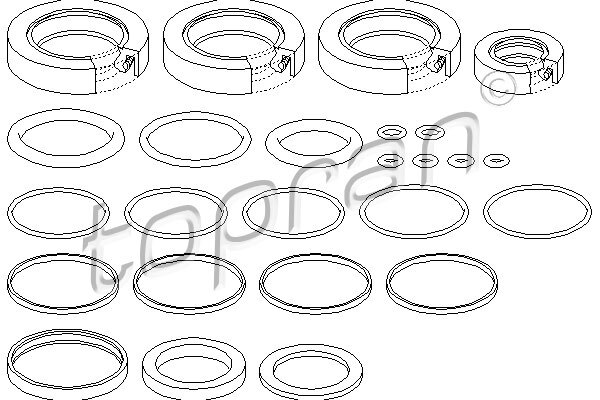 Set garnituri caracsa directie