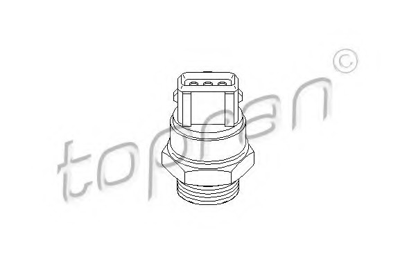 Comutator temperatura ventilator radiator