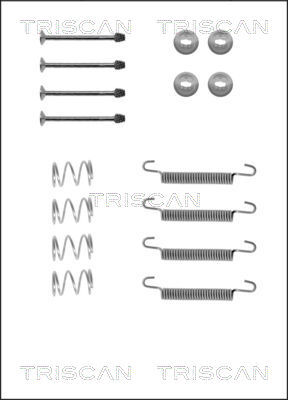 Set accesorii saboti frana parcare