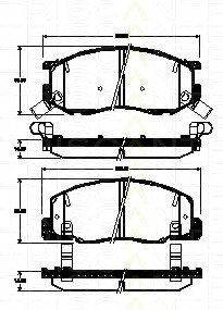 Placute frana