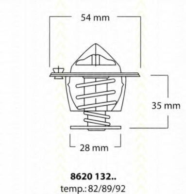 Termostat lichid racire