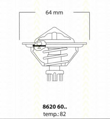 Termostat lichid racire