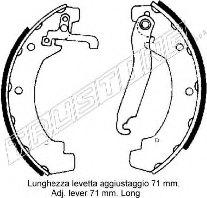 Set saboti frana frana de mana