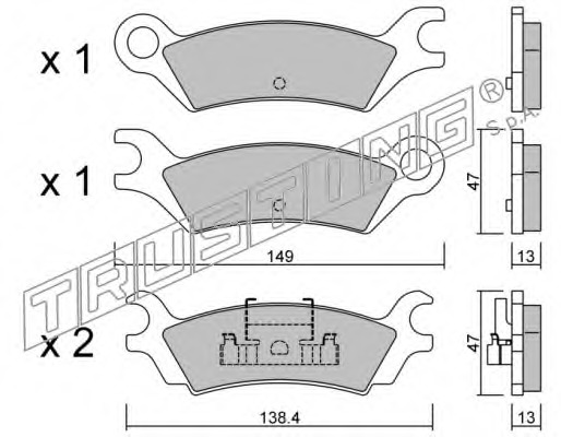 Placute frana