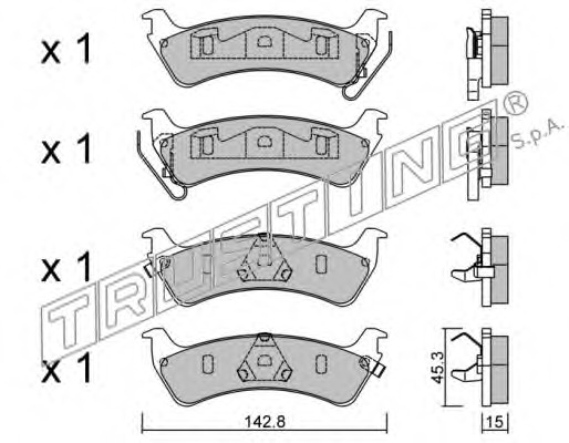 Placute frana