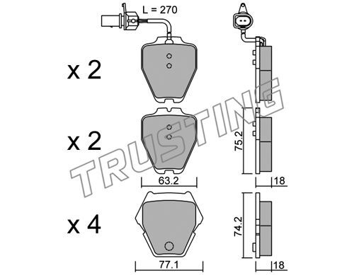 Placute frana