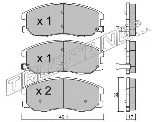 Placute frana