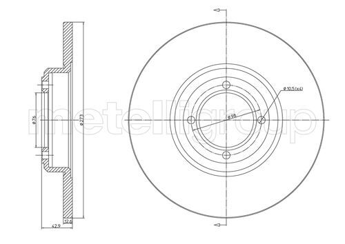 Disc frana