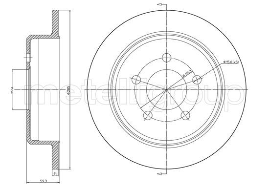 Disc frana