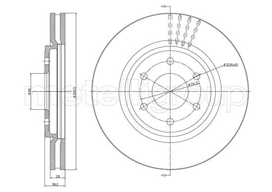 Disc frana